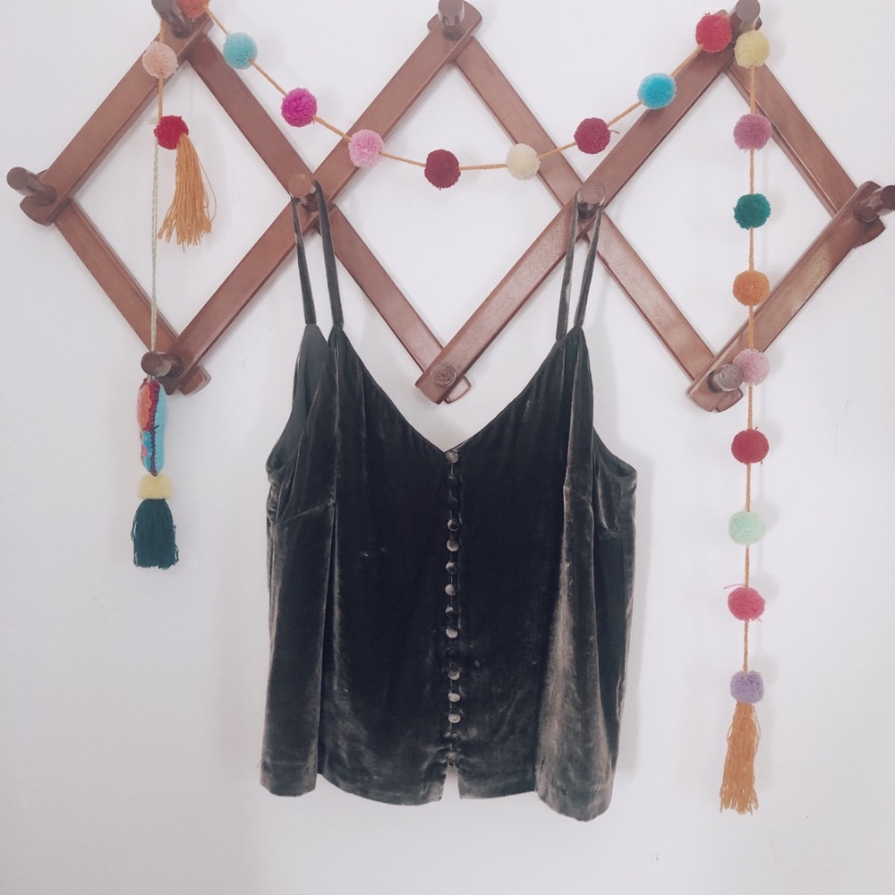 Madewell Velvet Tank